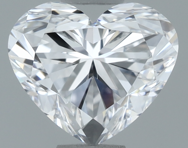 1.00 carat natural Heart diamond, D IF, GIA certified