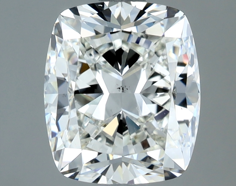 2.01 carat natural Cushion diamond, J SI1, GIA certified