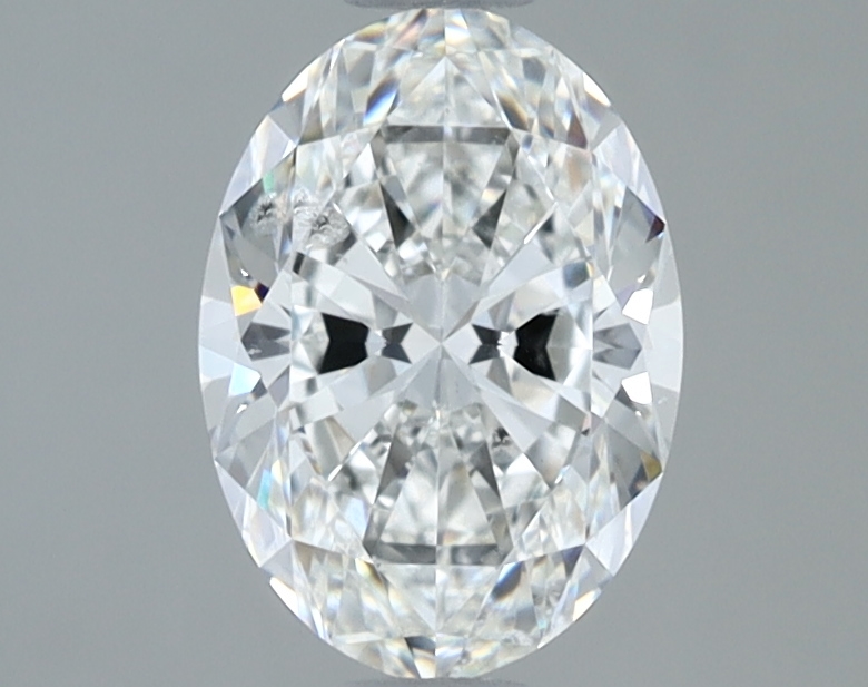 1.31 carat natural Oval diamond, G I1, GIA certified