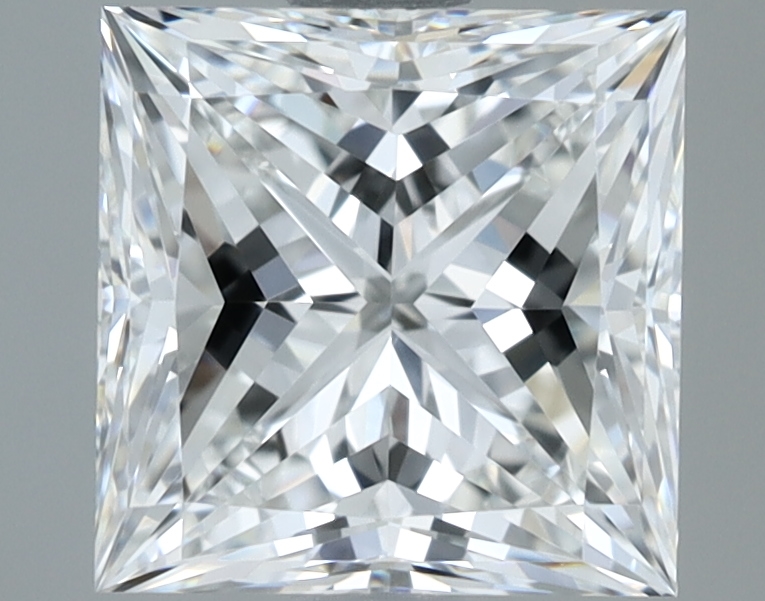 1.70 carat natural Princess diamond, G VVS1, GIA certified