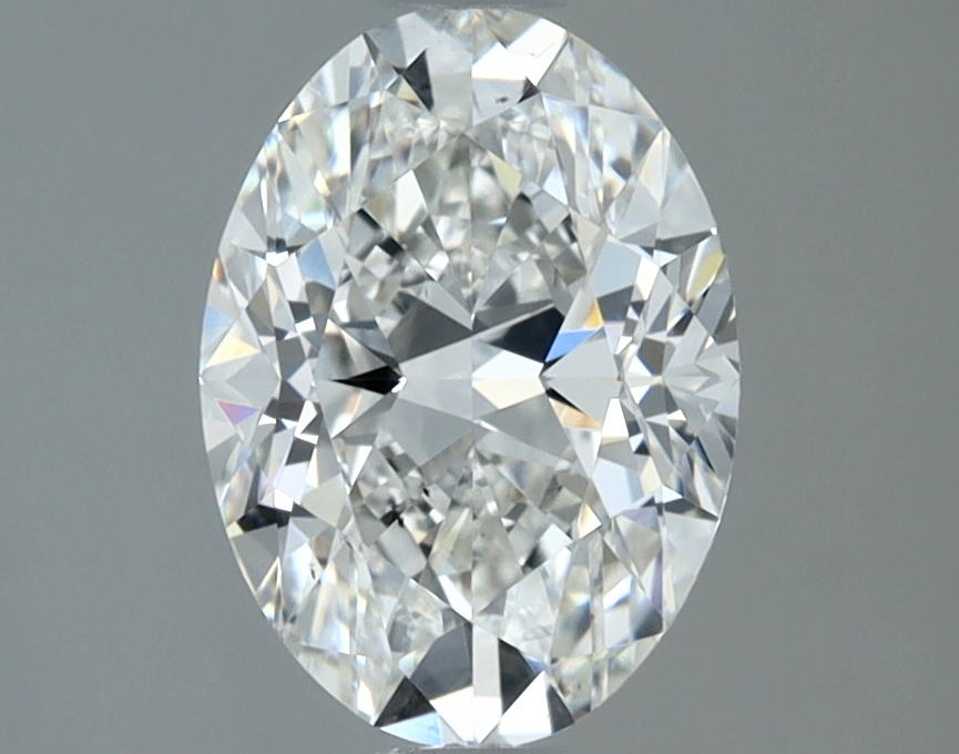 1.40 carat natural Oval diamond, H SI1, GIA certified