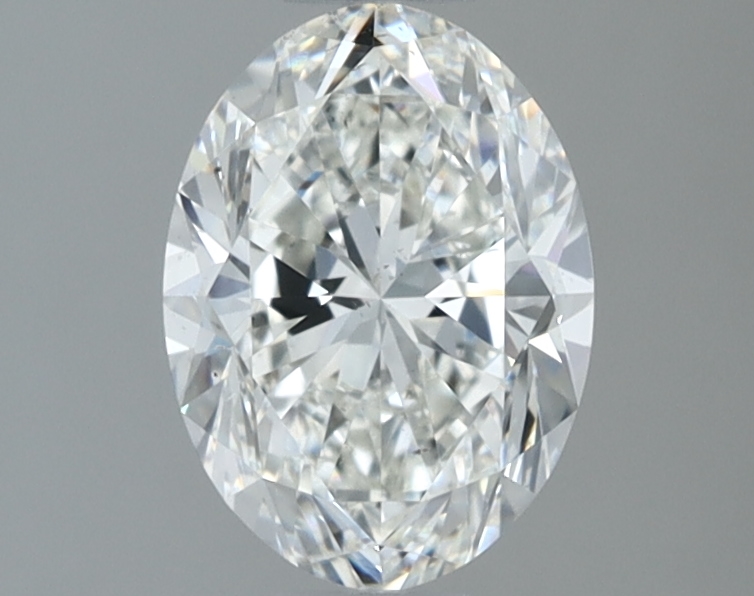 1.30 carat natural Oval diamond, I SI1, GIA certified