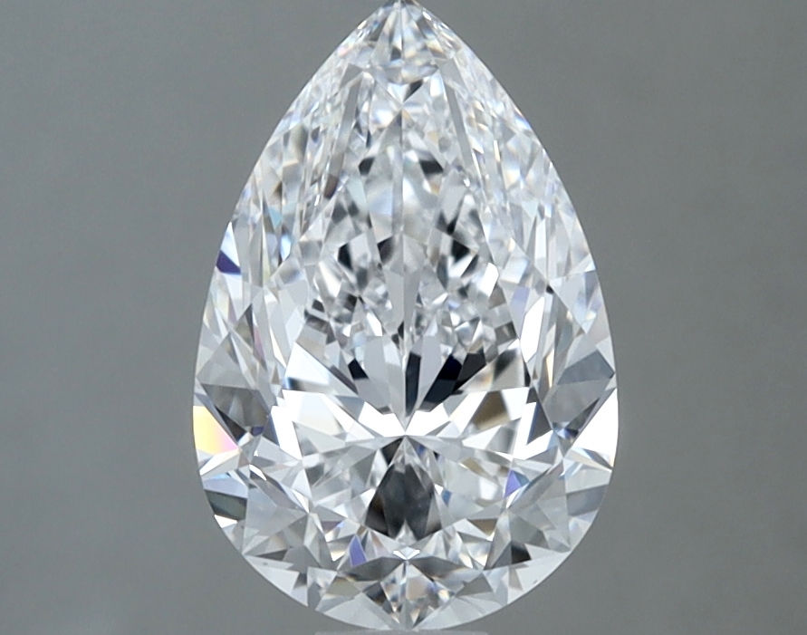 1.71 carat natural Pear diamond, D VS1, GIA certified
