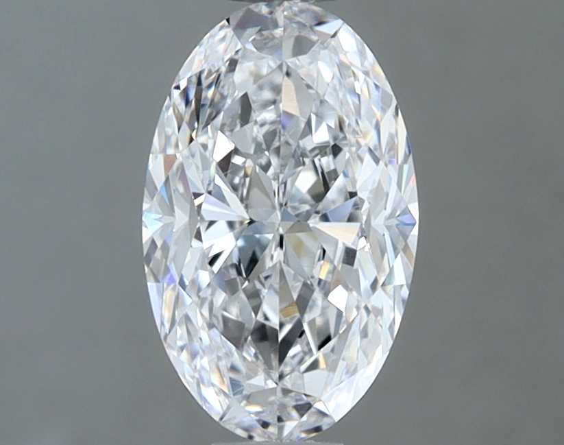 1.30 carat natural Oval diamond, D VVS2, GIA certified