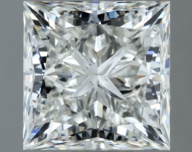 2.02 carat natural Princess diamond, H SI2, IGI certified