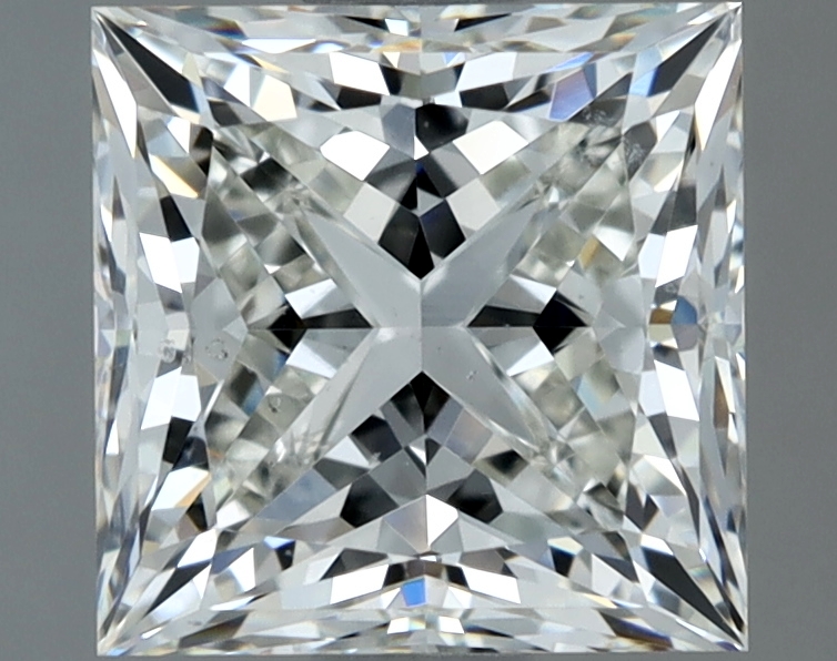 2.02 carat natural Princess diamond, H SI1, IGI certified