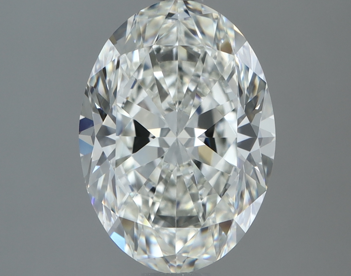 1.81 carat natural Oval diamond, H VVS2, IGI certified