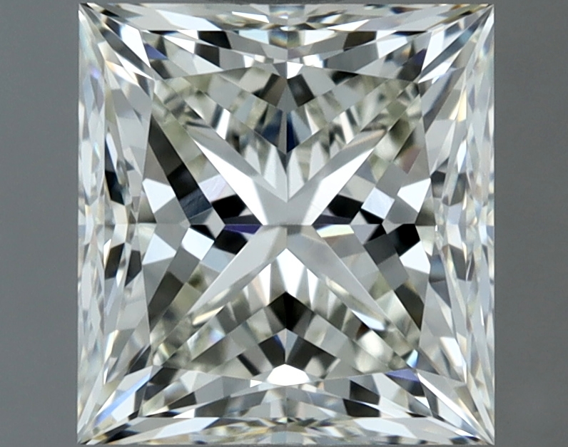 2.02 carat natural Princess diamond, J VVS2, IGI certified