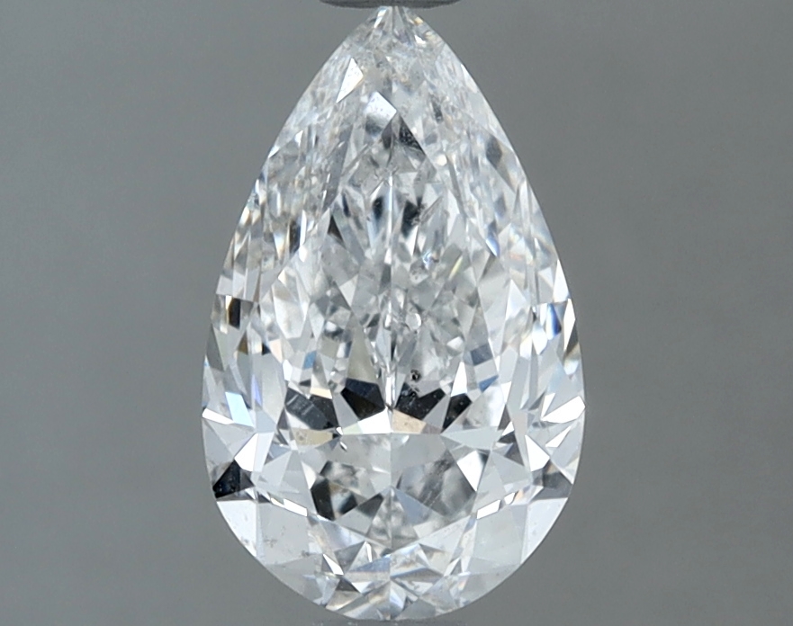 1.30 carat natural Pear diamond, E I1, GIA certified