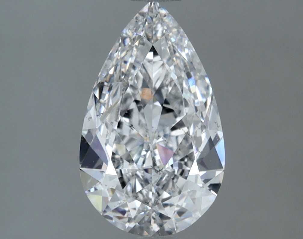 1.32 carat natural Pear diamond, E SI2, GIA certified