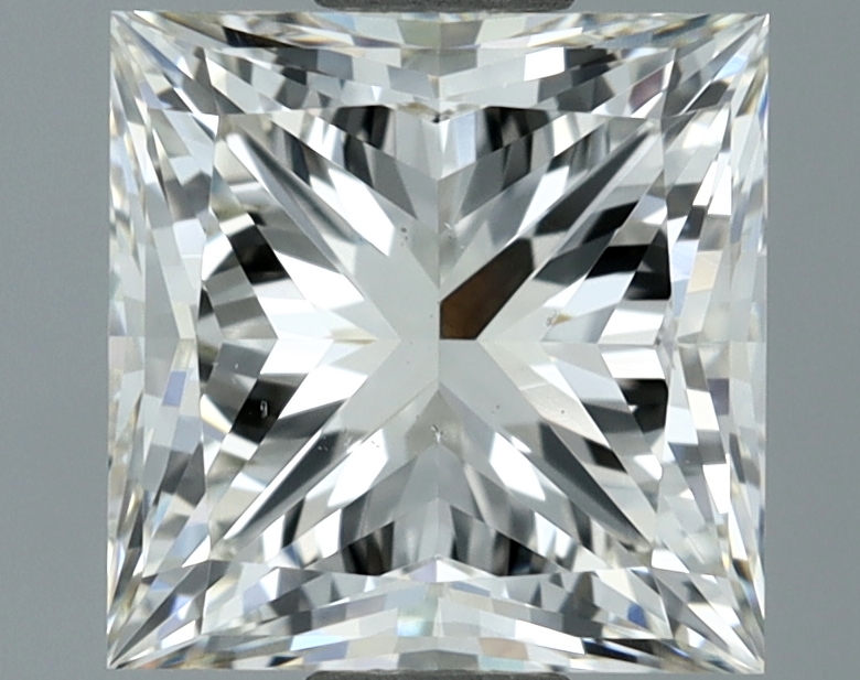 2.01 carat natural Princess diamond, J VS2, IGI certified