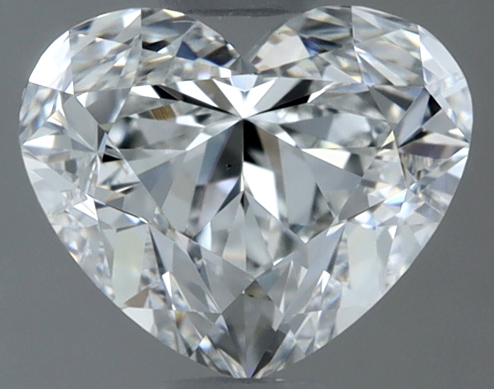 1.22 carat natural Heart diamond, F VS2, GIA certified