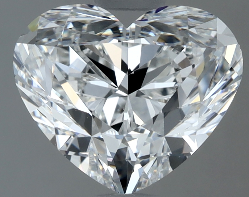 2.00 carat natural Heart diamond, F VS1, GIA certified