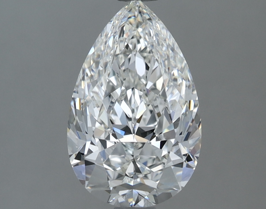 1.51 carat natural Pear diamond, F VVS1, GIA certified