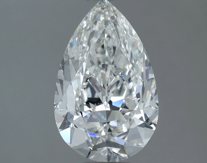 1.20 carat natural Pear diamond, H SI2, GIA certified