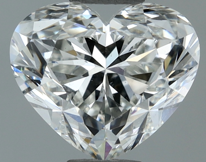 1.20 carat natural Heart diamond, H SI1, GIA certified