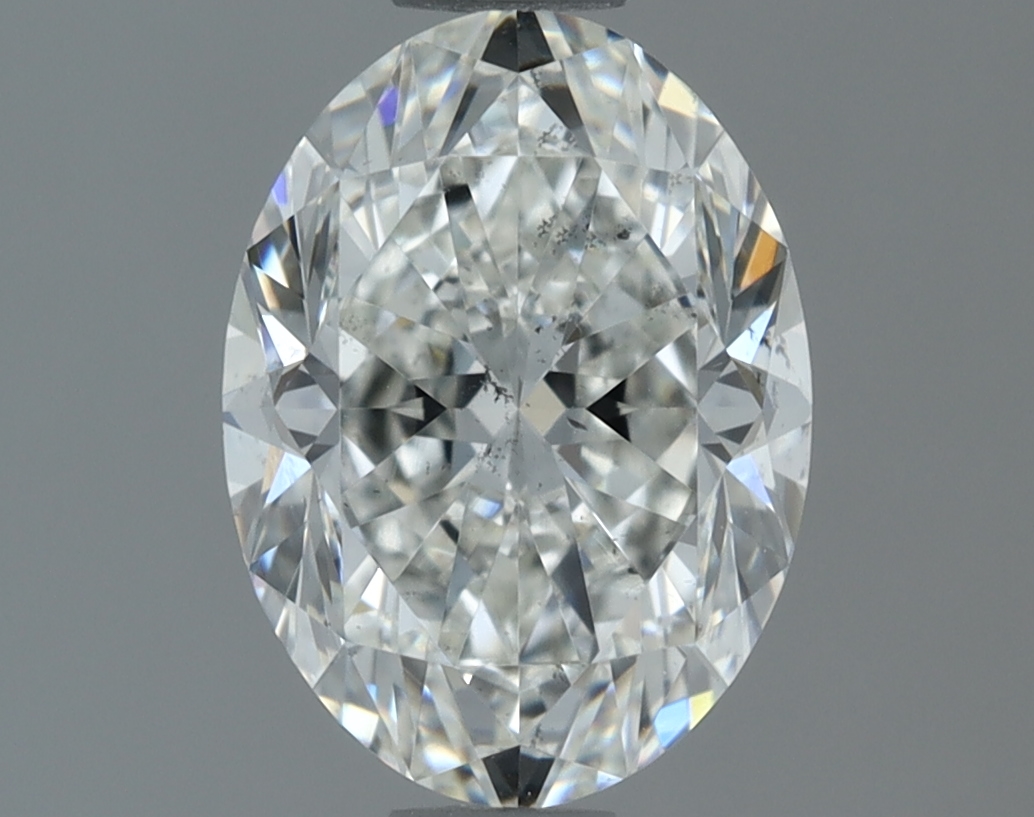 1.31 carat natural Oval diamond, H SI1, GIA certified