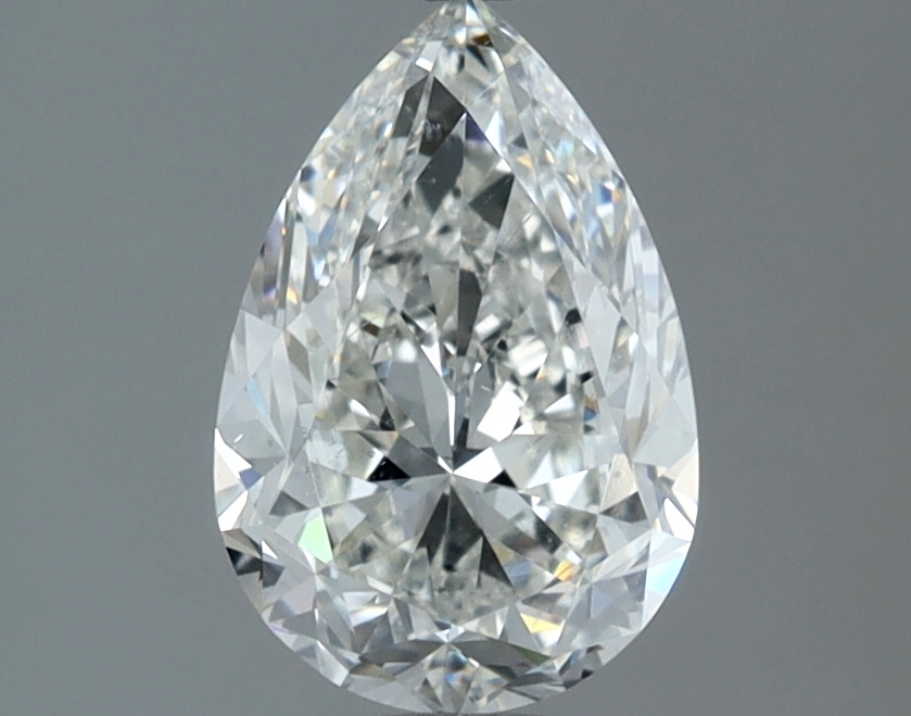 1.51 carat natural Pear diamond, H VS2, IGI certified