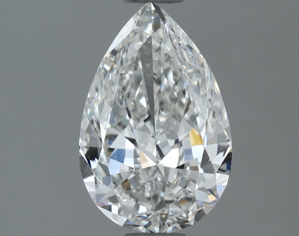 1.20 carat natural Pear diamond, H VVS1, GIA certified