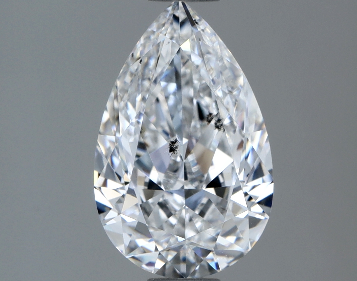 1.21 carat natural Pear diamond, E SI1, GIA certified