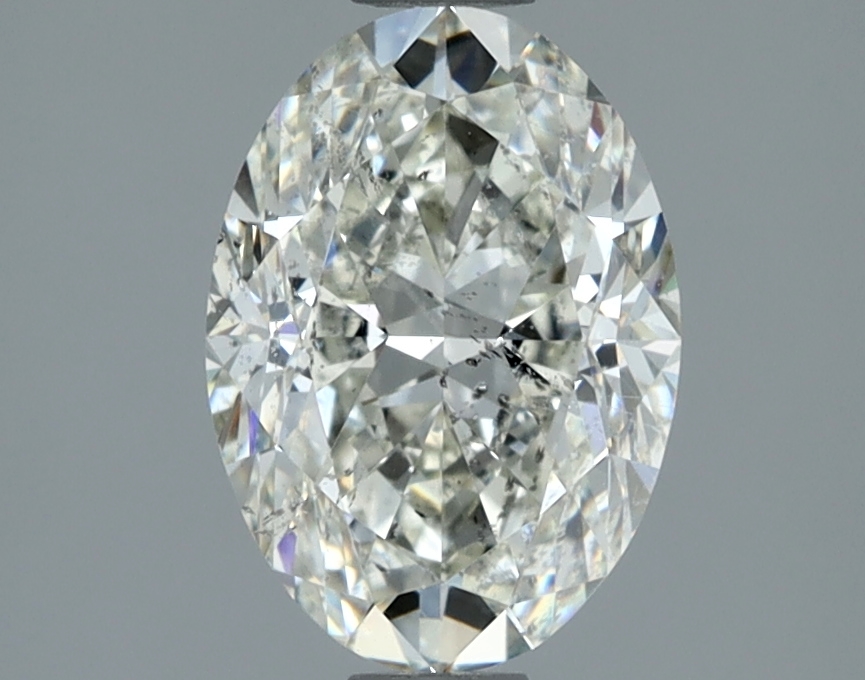 1.80 carat natural Oval diamond, I SI2, IGI certified