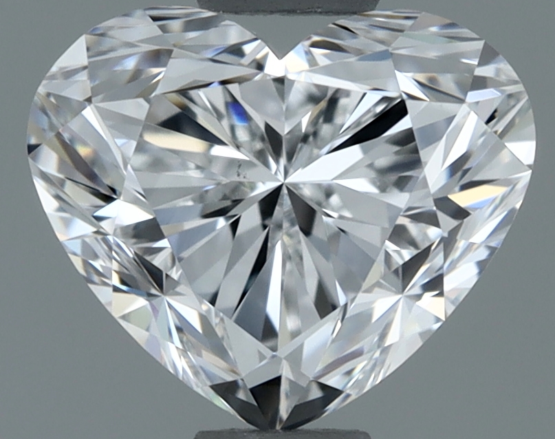 1.31 carat natural Heart diamond, E VS2, GIA certified