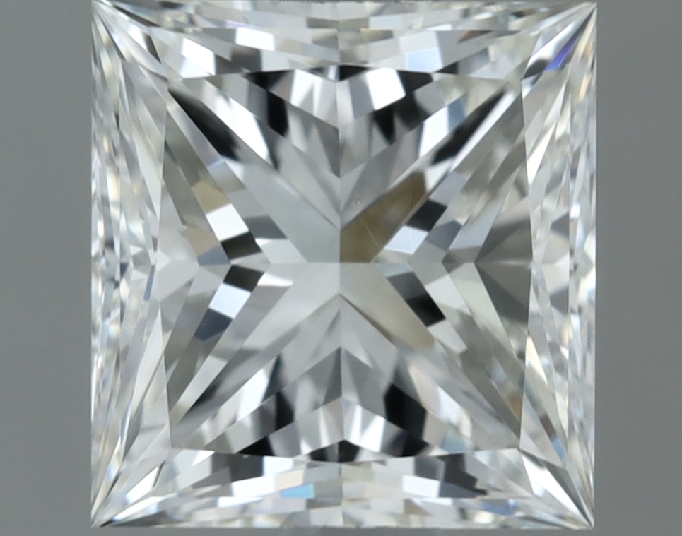 1.40 carat natural Princess diamond, J VS1, GIA certified