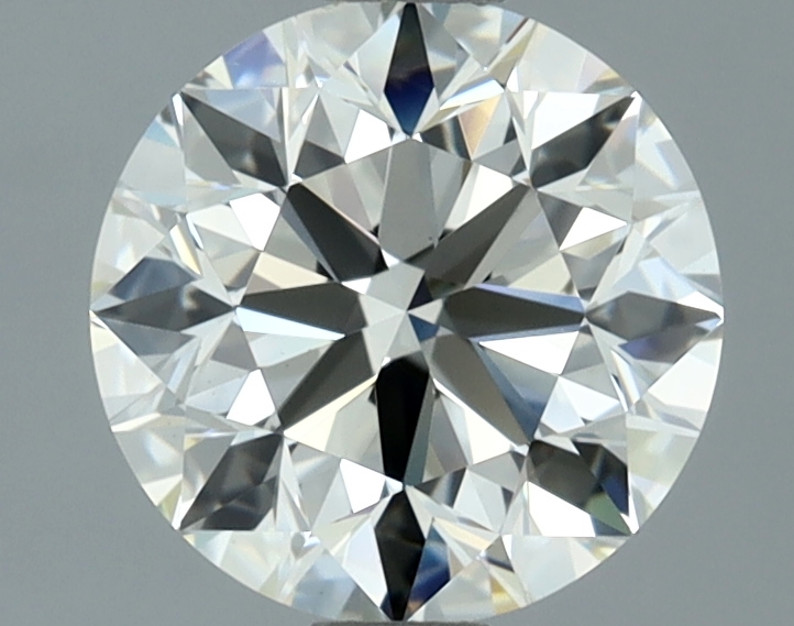 1.81 carat natural Round diamond, J VS1, IGI certified