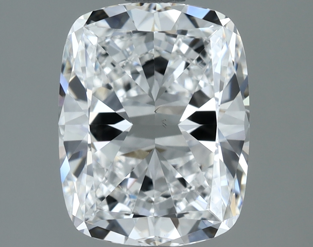 2.06 carat natural Cushion diamond, F VS2, GIA certified