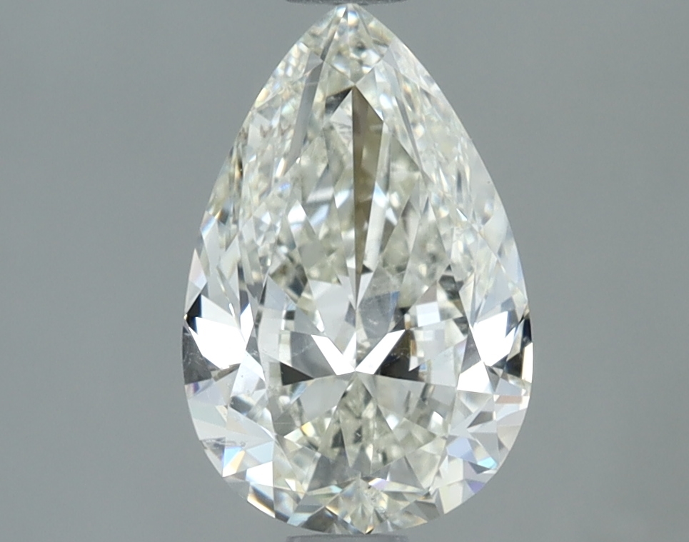 1.70 carat natural Pear diamond, I SI1, IGI certified