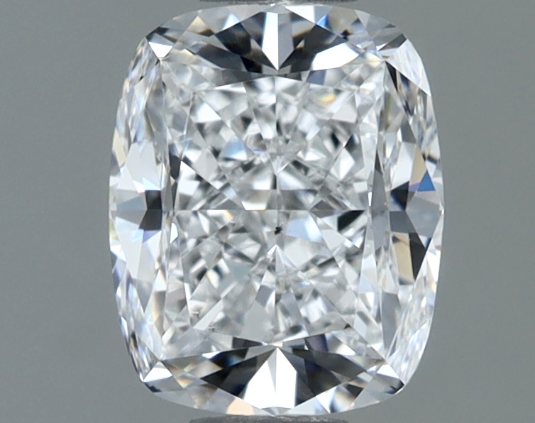 1.00 carat natural Cushion diamond, E SI1, GIA certified