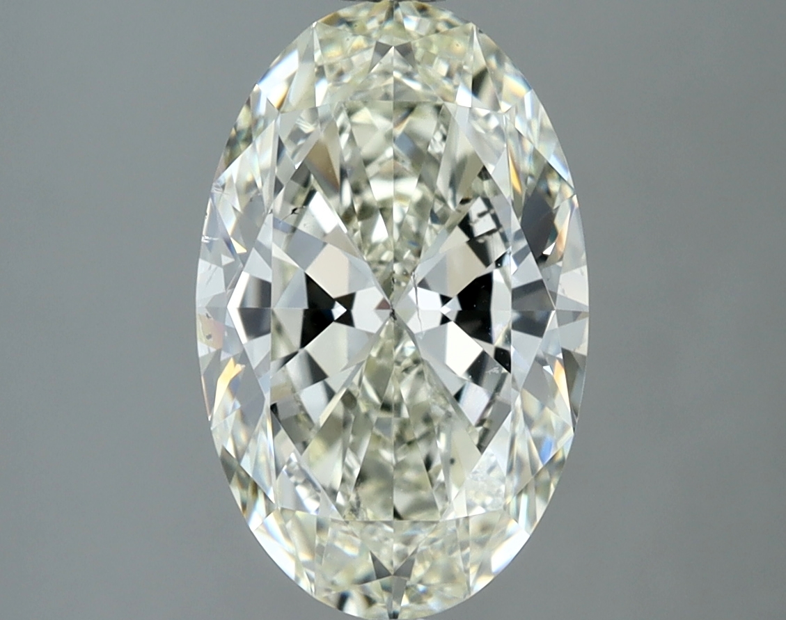 2.51 carat natural Oval diamond, J SI1, IGI certified