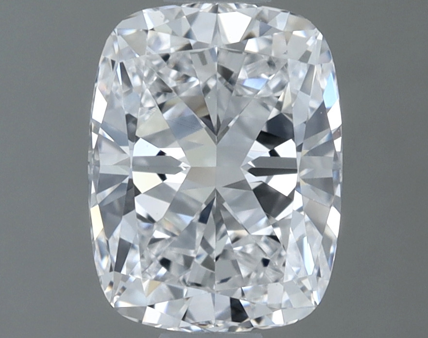 1.40 carat natural Cushion diamond, D VS2, GIA certified