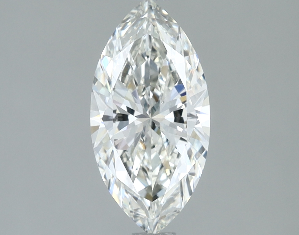 1.00 carat natural Marquise diamond, G VVS2, IGI certified