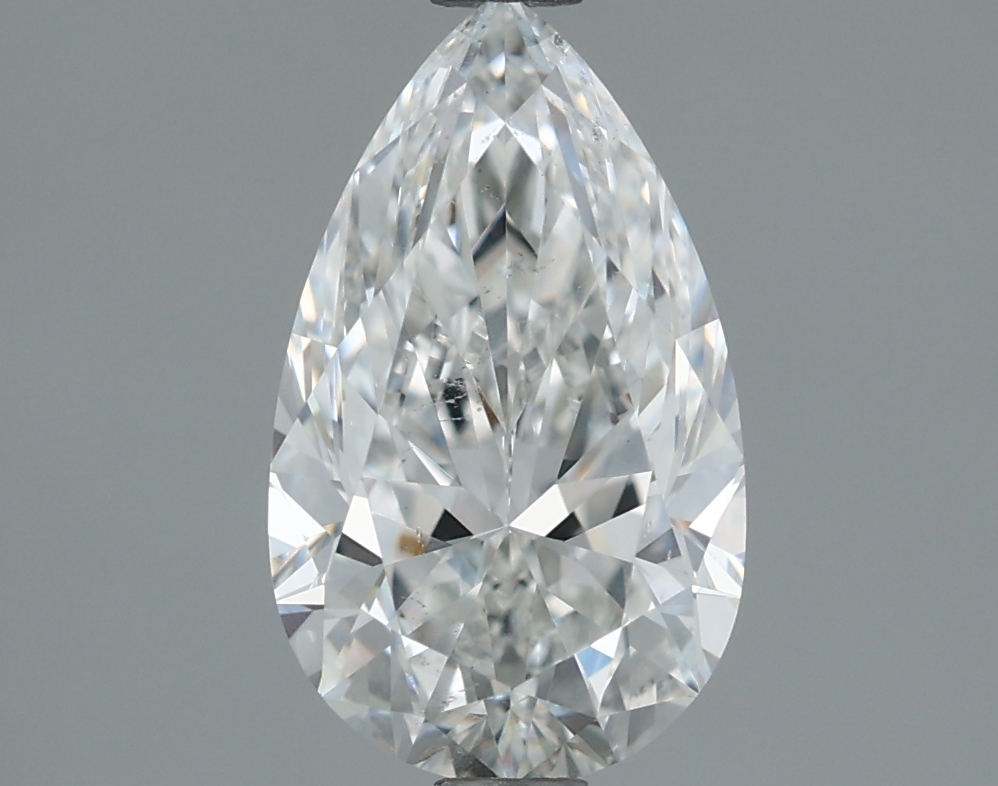 1.42 carat natural Pear diamond, G SI1, GIA certified