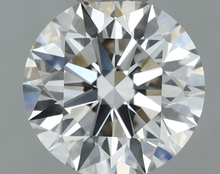 0.61 ct Round K · Faint Brown natural diamond