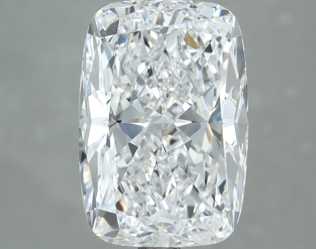 4.02 carat natural Cushion diamond, D VS2, GIA certified