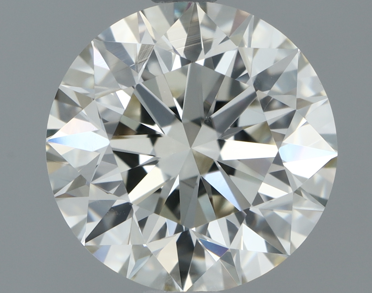 1.70 carat natural Round diamond, I VVS2, IGI certified
