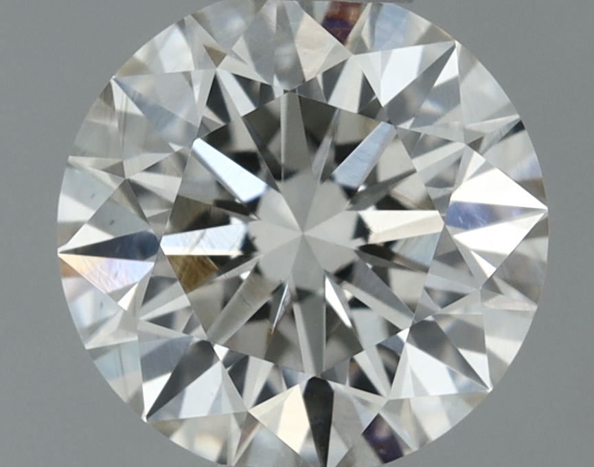 0.55 ct Round K · Faint Brown natural diamond
