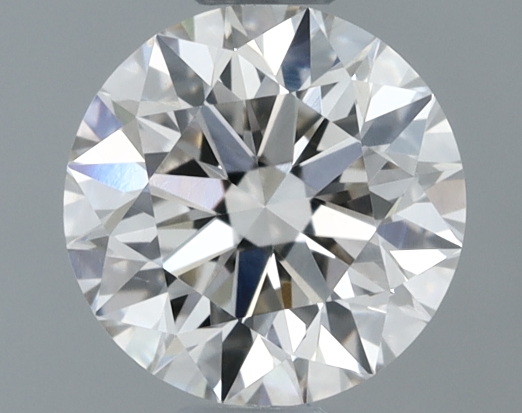0.55 ct Round K · Faint Brown natural diamond